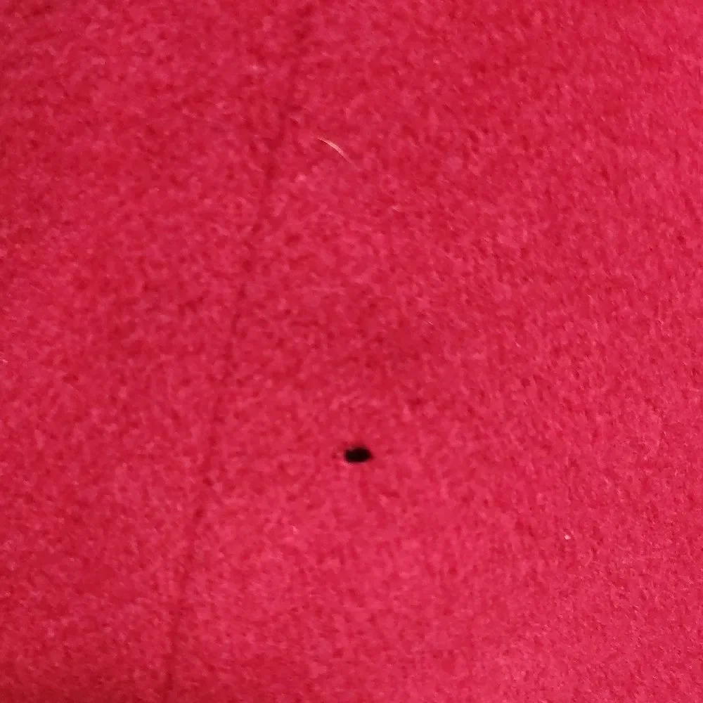 L.L. Bean Wool Cashmere Double Breasted Peacoat Coat Womens Red Size 14